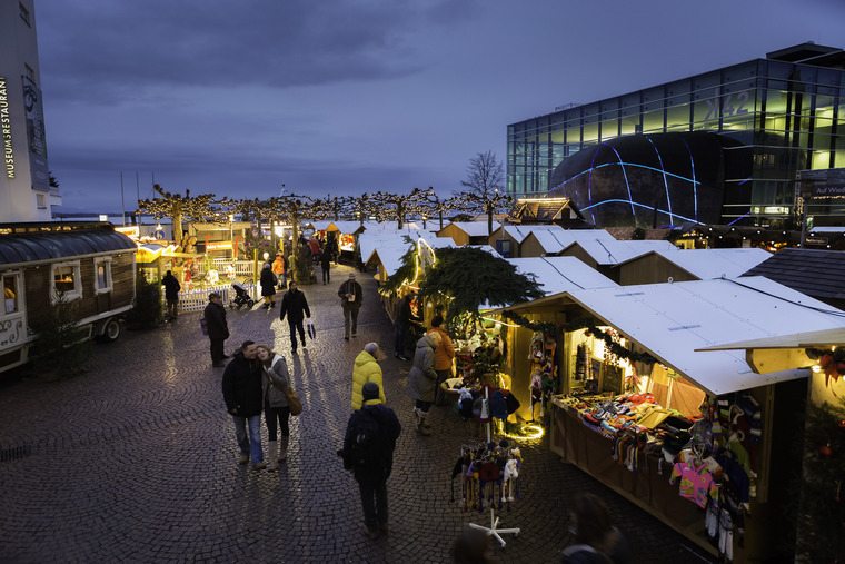 weihnachtsmarkt friedrichshafen Kalėdų turgus