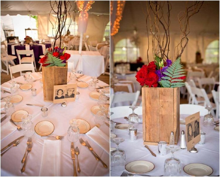 dekoracija stola za središte vjenčanja