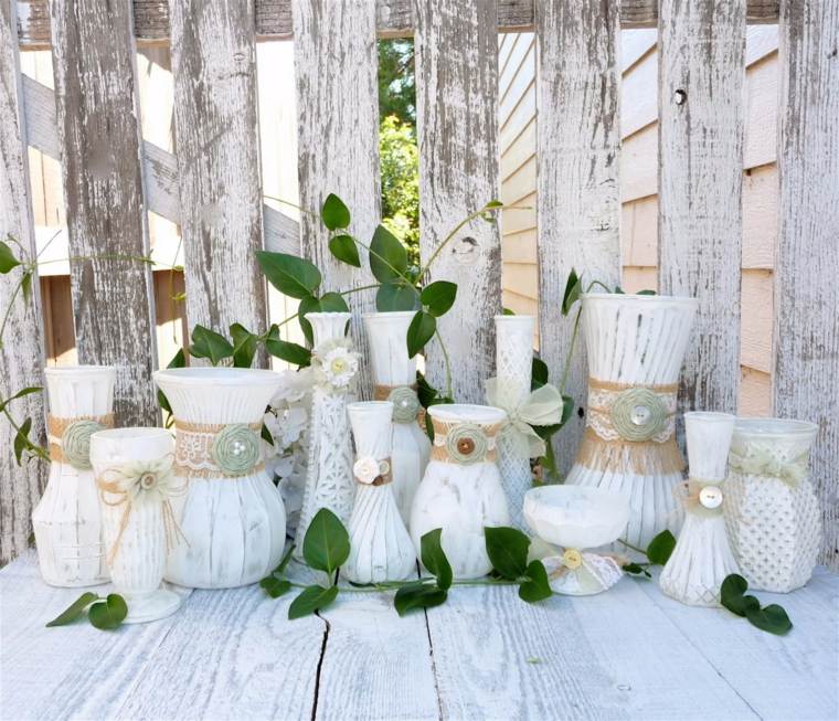 素朴でシックな結婚式の装飾の花瓶キャンドルホルダー