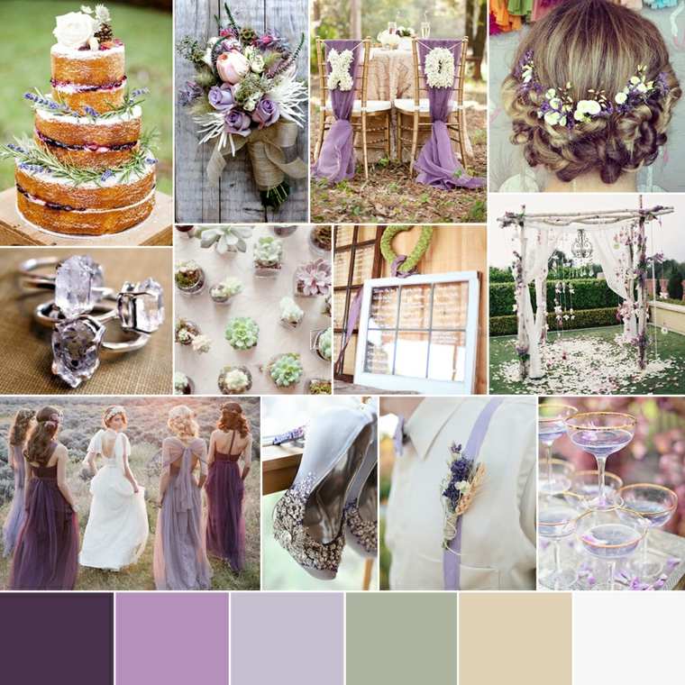 idee matrimonio chic e country colori alla moda