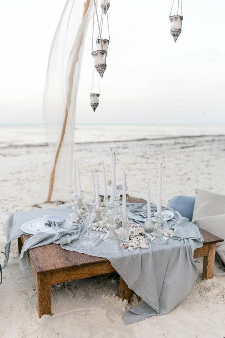 tema matrimonio mare-spiaggia-blu-bianco