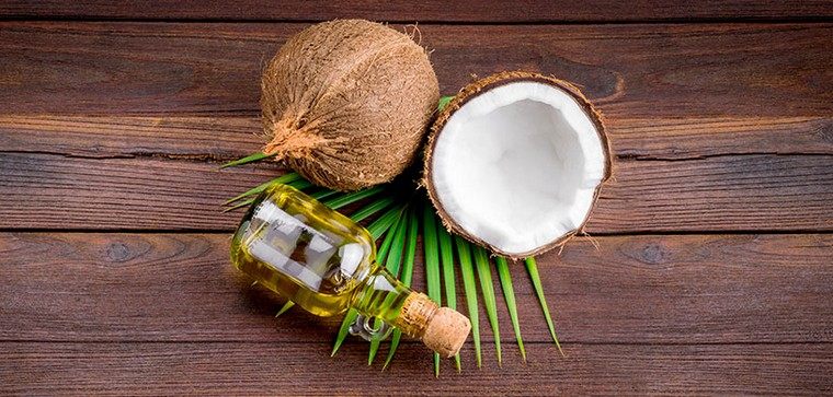 maschera per capelli olio di cocco olio di argan