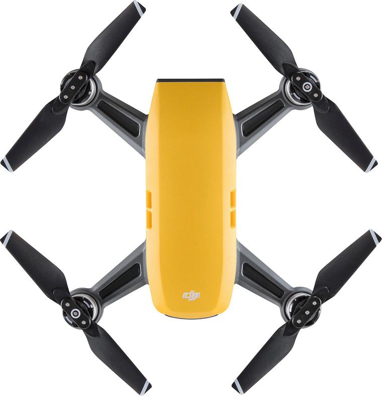 legjobb drón 2019 DJI Spark sárga