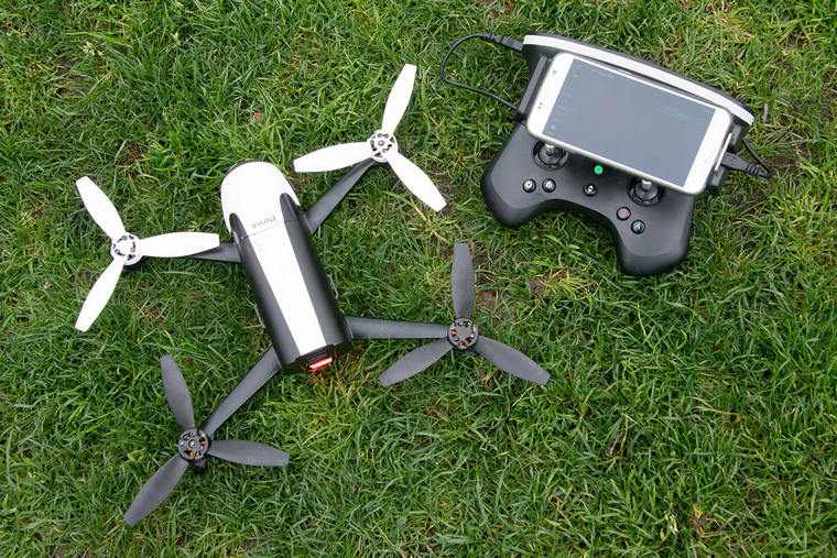 legjobb drón 2019 Parrot Bebop 2 leszállás