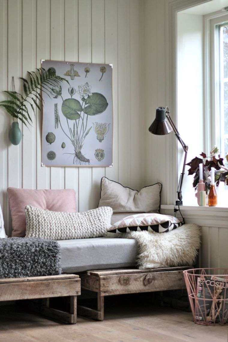 padėklų baldai skaitymo kampelis deco gamta mediniai baldai pasidaryti patiems