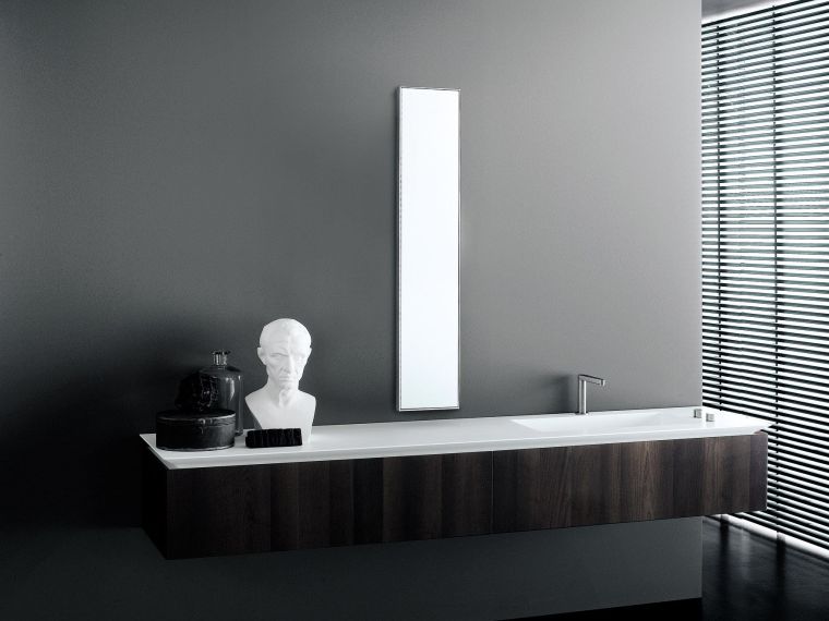 Mobile bagno in legno-design italiano-sospeso-contenitore-boffi