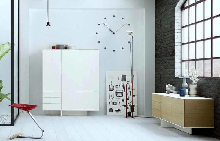 arredo bagno mobili in legno laccato bianco