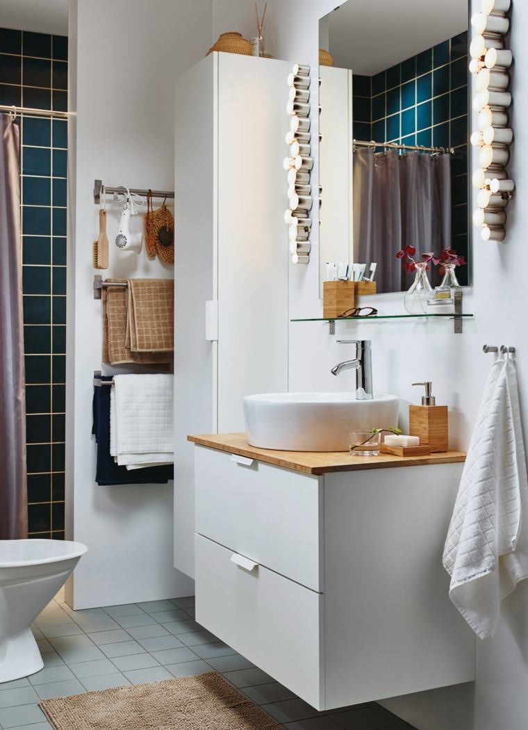 mobiletto bagno bianco ikea