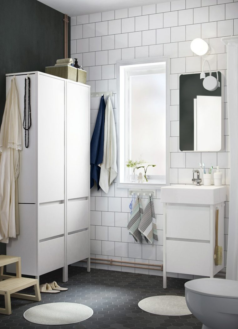 mobiletto bagno bianco ikea