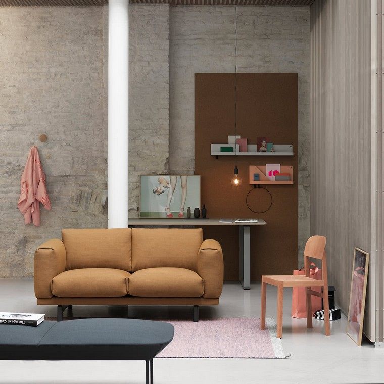 madingi svetainės baldai muuto danų dizaino sofos svetainės dizainas