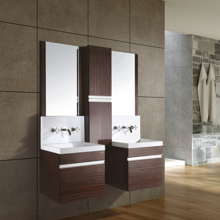 fürdőszoba design fotószekrény