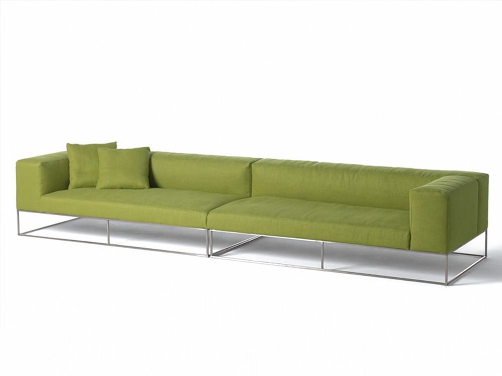 mobili verdi divano metallo soggiorno divani
