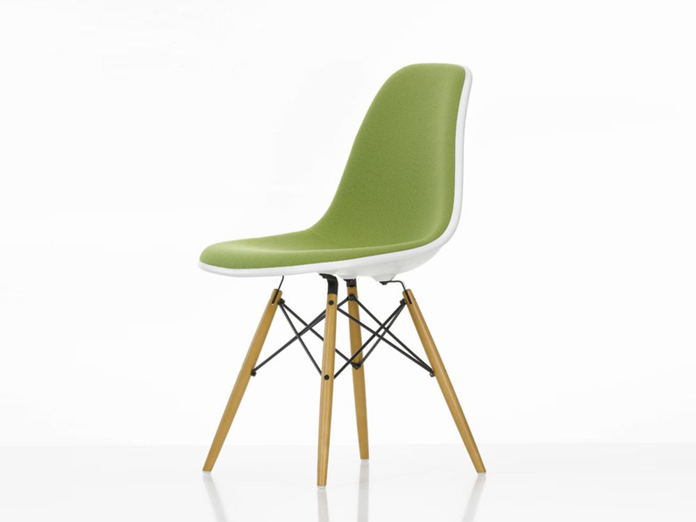 fashion color interior design verde sedia moderna vitra