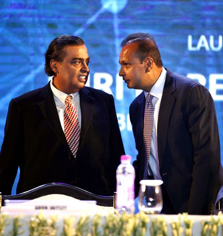 miliardario Forbes classifica 2019 Mukesh Anil Ambani