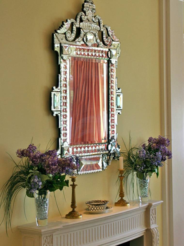 gražus blizgantis senas Venecijos veidrodis