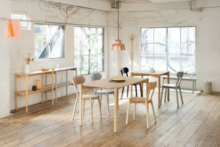 drveni namještaj veliki stol suvremenog dizajna