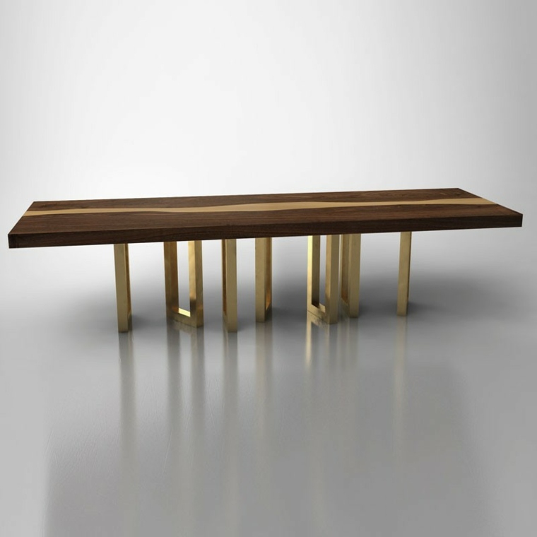 modernių baldų itališko dizaino stalas