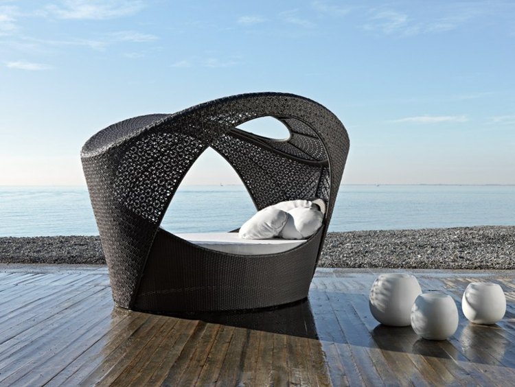 Letto da giardino di design Varaschin