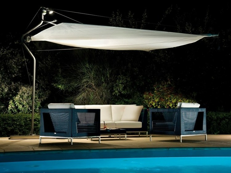 dizaino sodo skėtis nuo saulės „Corradi Outdoor Living Space“