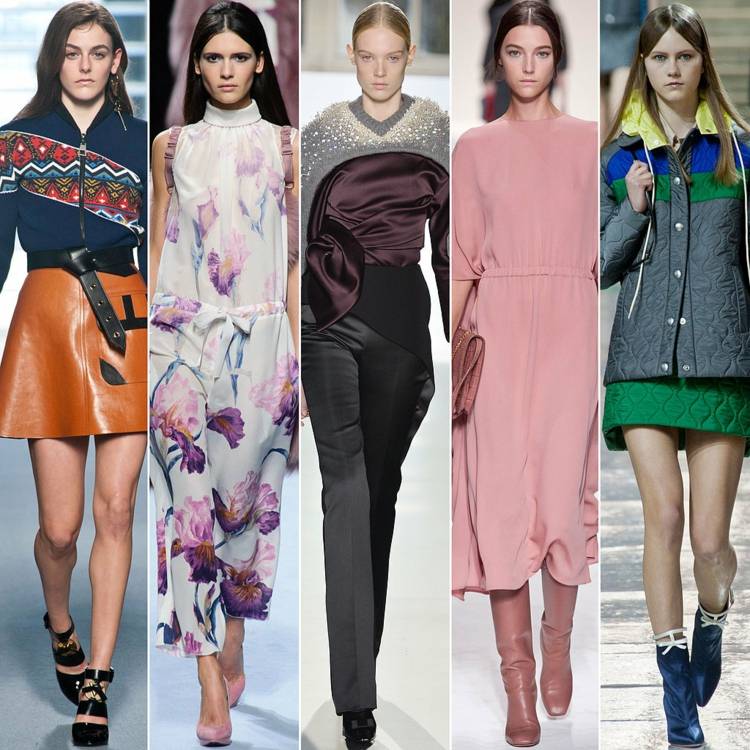 divat őszi tél 2015 modern színek