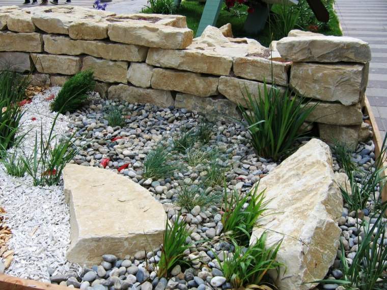composizione ciottoli giardino decorazione in pietra giardino giapponese giardino zen