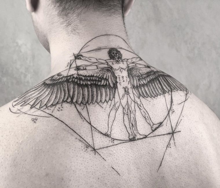 tattoo-architecture-man-back-idea-tattoo-vitruvian-man