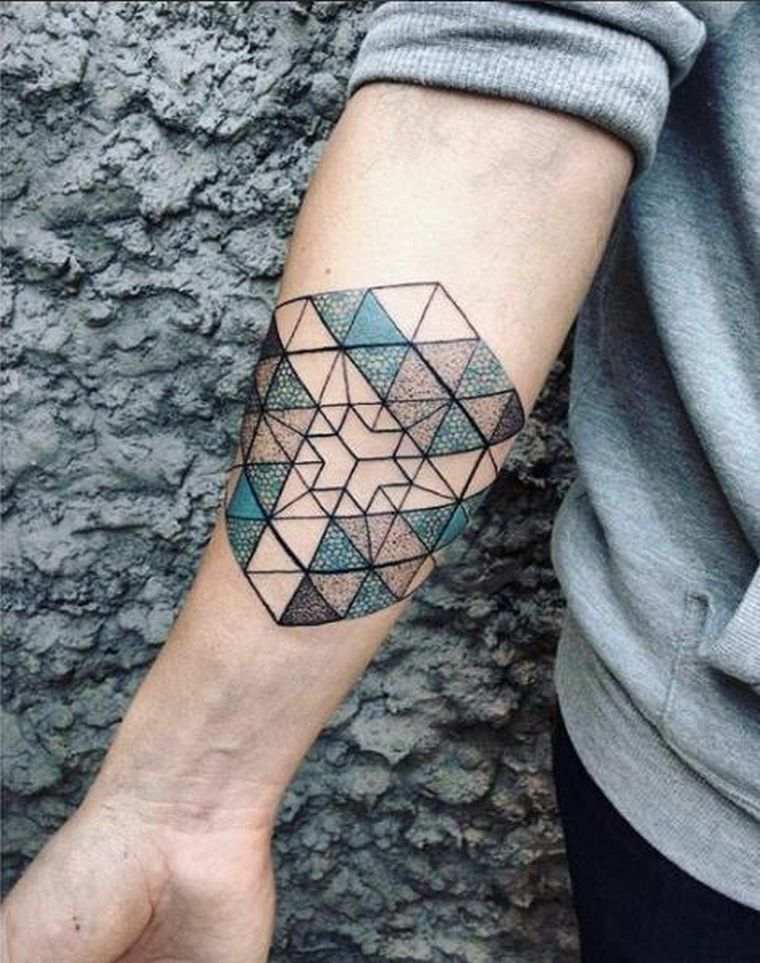 tattoo-ideas-original-arm-geometric-pattern-free