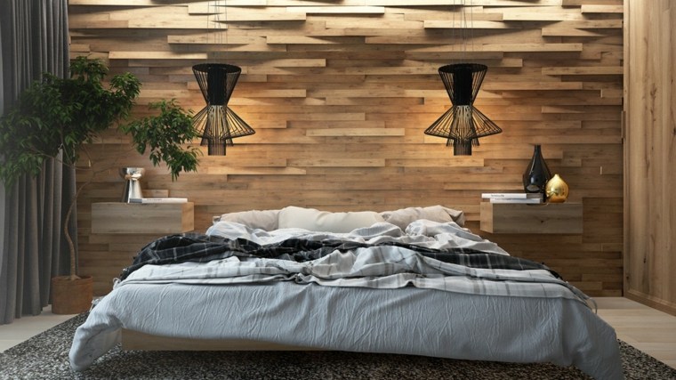 arredamento camera da letto in legno di lusso