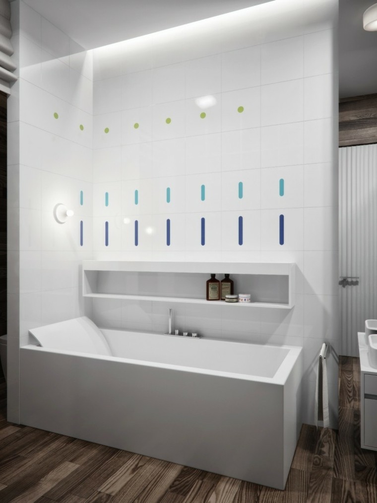 idėjos erdvės vonios lentynų laikymo idėjos