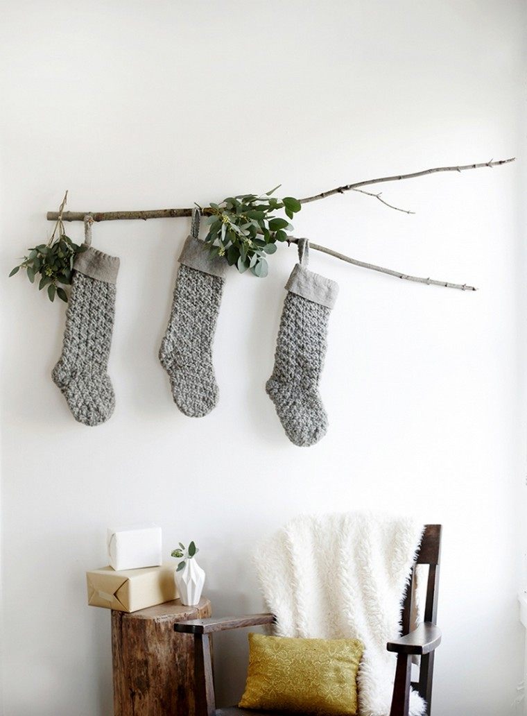 decorazioni natalizie scandinave da parete