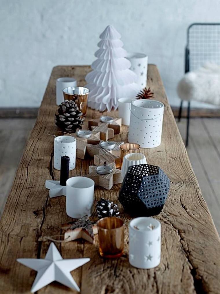 asztali-deco-karácsonyi-deco-skandináv ötlet