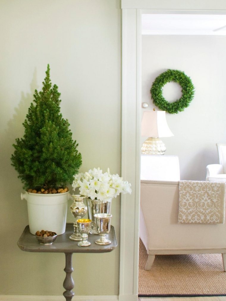 Decorazioni natalizie verdi fai da te idee per l'albero di Natale