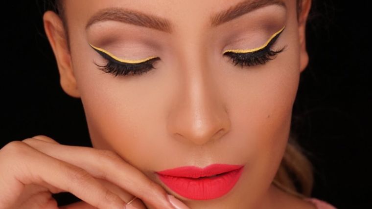 novità-trucco-occhi-trend-eyeliner-giallo