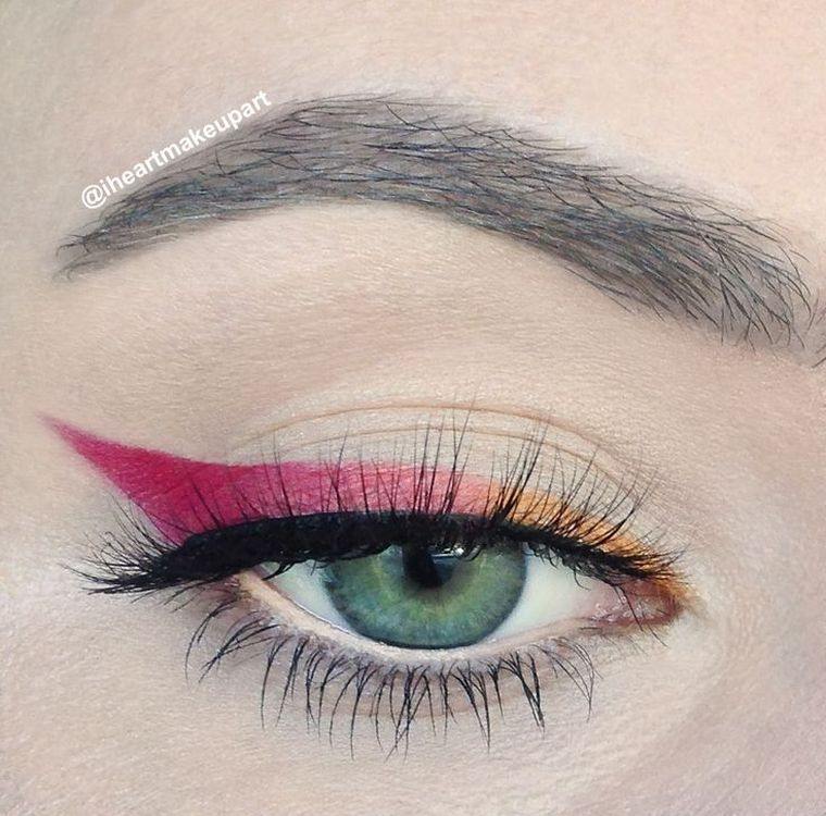 trucco-occhi-colore-eyeliner-alla moda