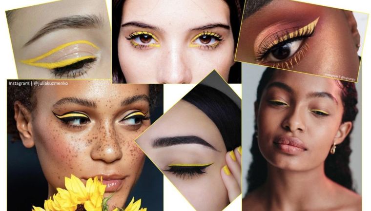 eyeliner-giallo-trucco-tendenza-occhi