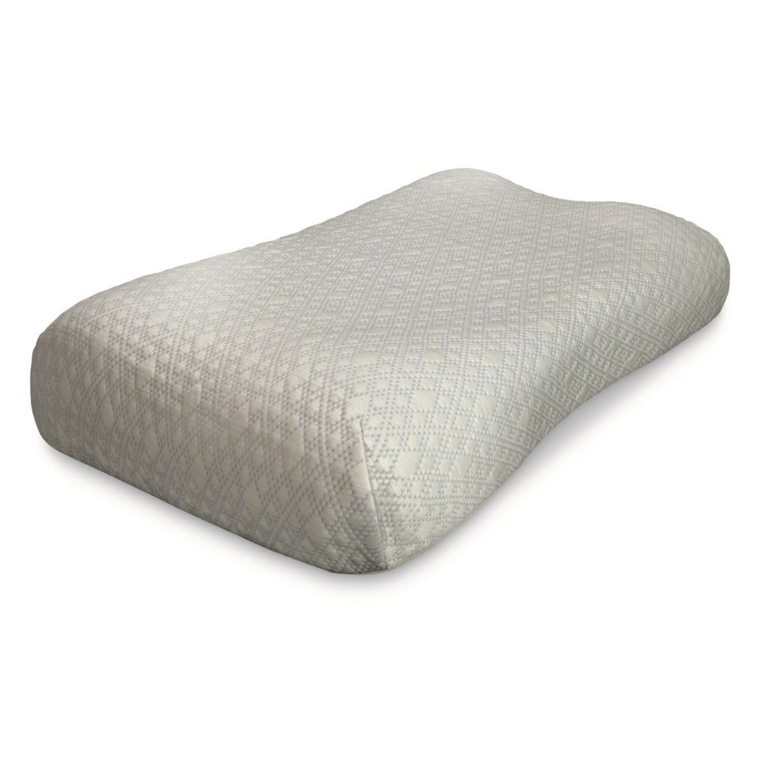 federa memory foam-colore-grigio