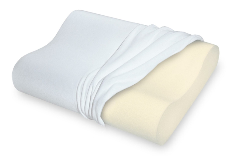 cuscino in memory foam con federa