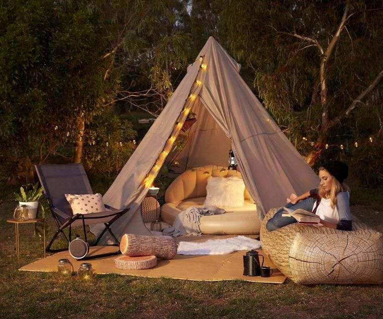 glam house-camping-decoration-garden-idea