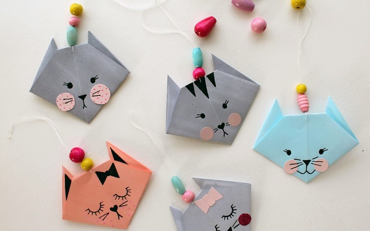 „origami-idea-cat-easy-paper“