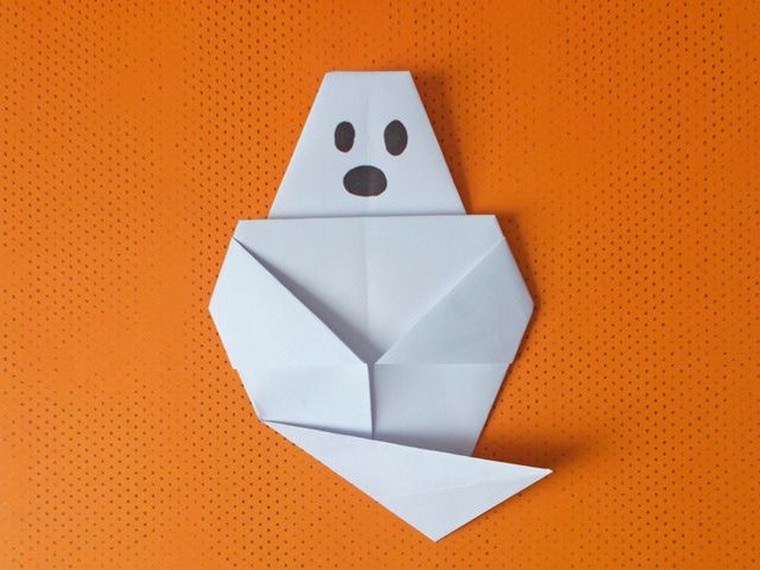 折り紙-幽霊-ハロウィーン