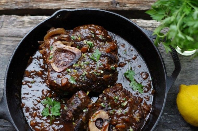 Osso bucco recept ötlet húspüré párolt zöldségek