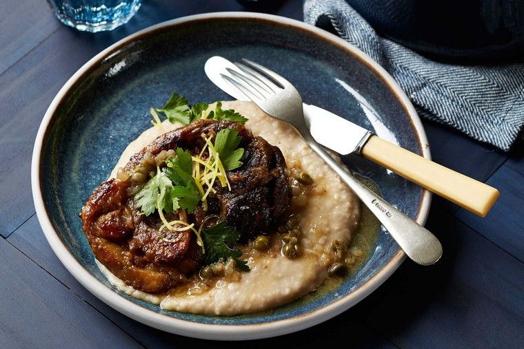 Idea ricetta ossobucco purea di carne verdure al vapore