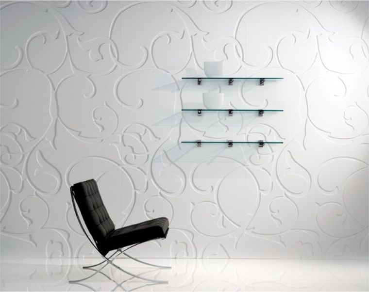 dekoratív-fal-3d-fehér-panel