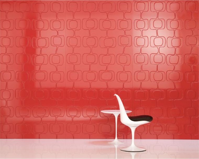装飾壁パネル-3d-color-red-idea