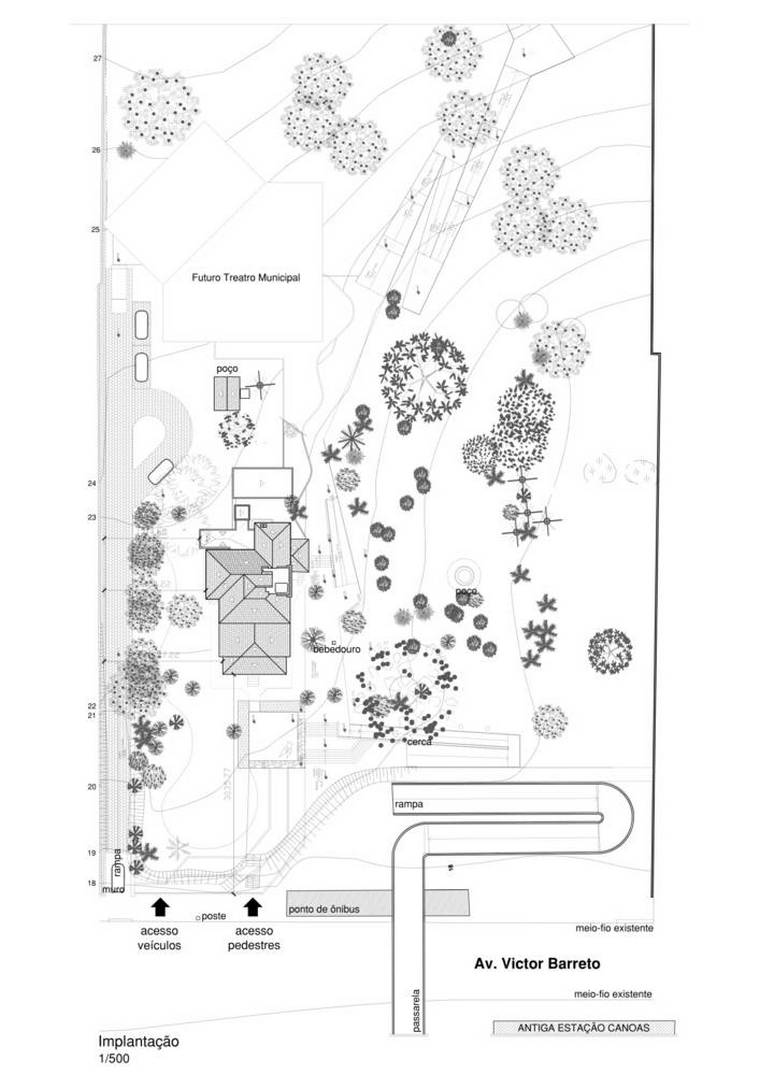 ローザキーファーの家の建築家は場所を計画します