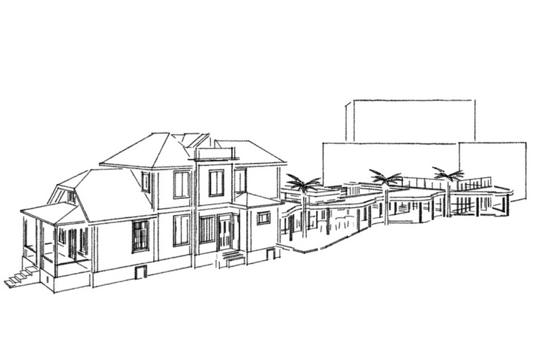 patrimonio culturale brasile casa Rosa Kiefer architects diagramma