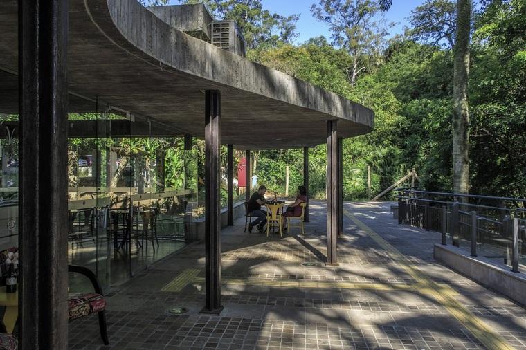 文化遺産ブラジルローザキーファーハウスアーキテクツベランダカフェ