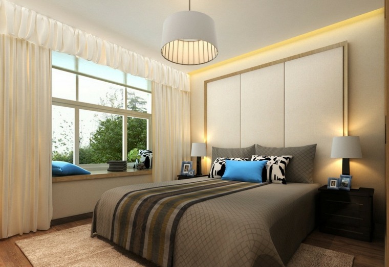 suvremene boje zidnih boja spavaće sobe