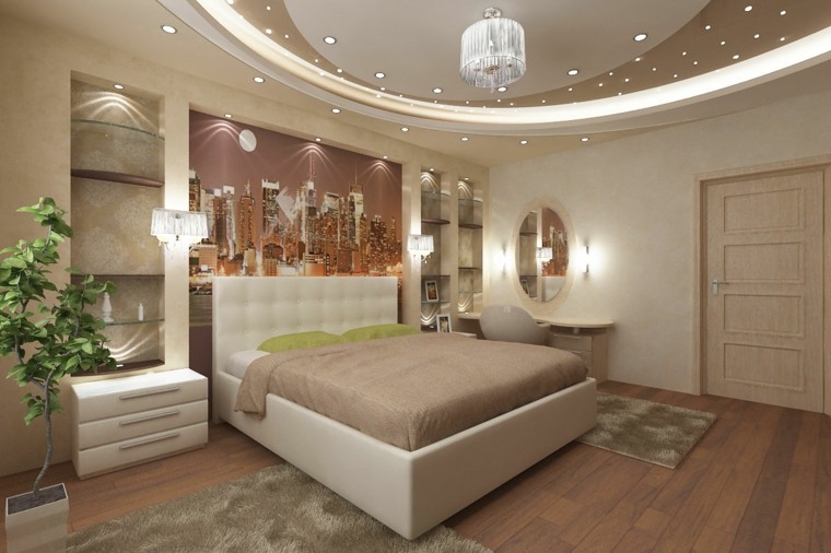 boja spavaće sobe u suvremenom stilu