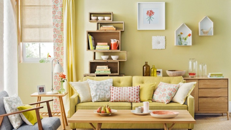 vászon színű nappali